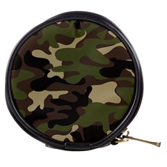 Texture-military-camouflage-repeats-seamless-army-green-hunting Mini Makeup Bag by Salman4z