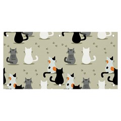 Cute-cat-seamless-pattern Banner And Sign 6  X 3  by Salman4z