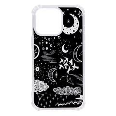 Vector-set-sketch-drawn-with-space Iphone 13 Pro Tpu Uv Print Case