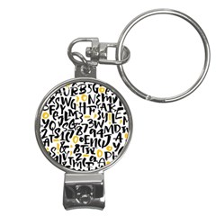 Letters-pattern Nail Clippers Key Chain by Salman4z