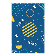 Flat-design-geometric-shapes-background Shower Curtain 48  X 72  (small) 