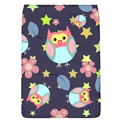 Owl-stars-pattern-background Removable Flap Cover (s)