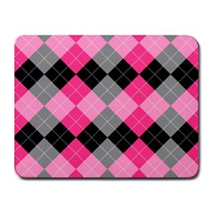 Seamless-argyle-pattern Small Mousepad