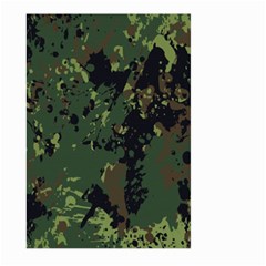 Military Background Grunge Large Garden Flag (Two Sides)