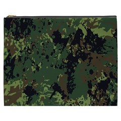 Military Background Grunge Cosmetic Bag (XXXL)