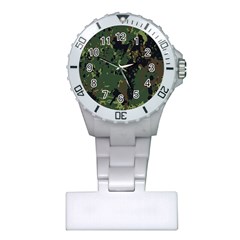 Military Background Grunge Plastic Nurses Watch