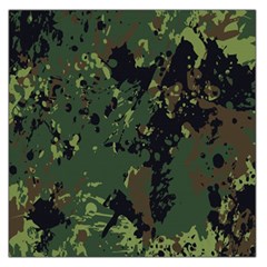 Military Background Grunge Square Satin Scarf (36  x 36 )