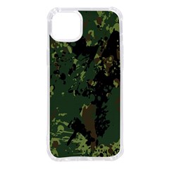 Military Background Grunge iPhone 14 Plus TPU UV Print Case