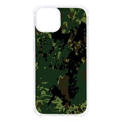 Military Background Grunge Iphone 13 Tpu Uv Print Case