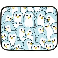 Penguins Pattern Fleece Blanket (mini) by pakminggu