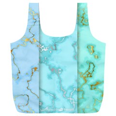 Background Marble Set Full Print Recycle Bag (xxxl)