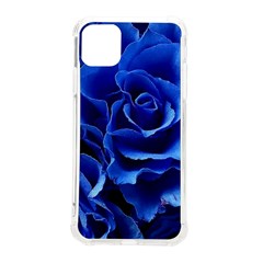 Blue Roses Flowers Plant Romance Blossom Bloom Nature Flora Petals Iphone 11 Pro Max 6 5 Inch Tpu Uv Print Case by pakminggu