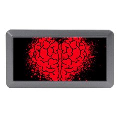 Heart Brain Mind Psychology Doubt Memory Card Reader (mini)
