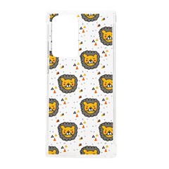 Lion Heads Pattern Design Doodle Samsung Galaxy Note 20 Ultra Tpu Uv Case by pakminggu