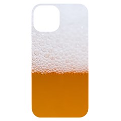 Beer Foam Bubbles Alcohol Glass Iphone 14 Black Uv Print Case by pakminggu