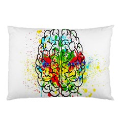 Brain Mind Psychology Idea Hearts Pillow Case (two Sides) by pakminggu