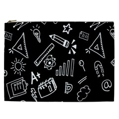 Knowledge Drawing Education Science Cosmetic Bag (xxl) by pakminggu