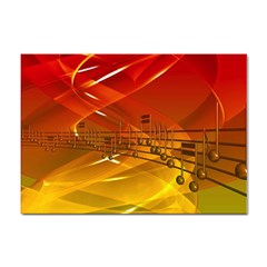 Music Notes Melody Note Sound Sticker A4 (100 Pack) by pakminggu