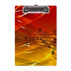 Music Notes Melody Note Sound A5 Acrylic Clipboard