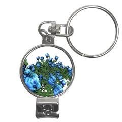 Flowers Roses Rose Nature Bouquet Nail Clippers Key Chain by pakminggu