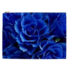 Roses Flowers Plant Romance Cosmetic Bag (xxl) by pakminggu