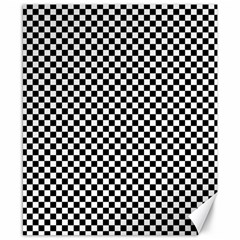 Background Black Board Checker Checkerboard Canvas 8  X 10  by pakminggu