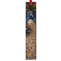 Peacock Plumage Bird  Pattern Graceful Large Book Marks by pakminggu