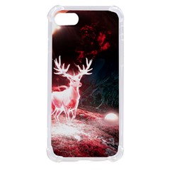 Deer Animal Moon Planet Space Fantasy Iphone Se by pakminggu