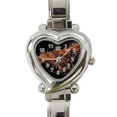 Sea Anemone Coral Underwater Ocean Sea Water Heart Italian Charm Watch by pakminggu