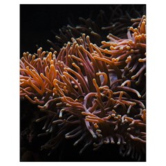 Sea Anemone Coral Underwater Ocean Sea Water Drawstring Bag (small)