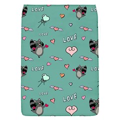 Raccoon Texture Seamless Scrapbooking Hearts Removable Flap Cover (s) by pakminggu