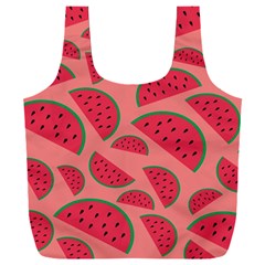 Watermelon Red Food Fruit Healthy Summer Fresh Full Print Recycle Bag (xxxl) by pakminggu