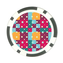 Background Pattern Texture Design Dots Wallpaper Poker Chip Card Guard by pakminggu