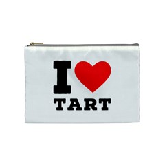 I Love Tart Cosmetic Bag (medium) by ilovewhateva