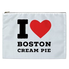 I Love Boston Cream Pie Cosmetic Bag (xxl) by ilovewhateva