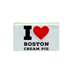 I Love Boston Cream Pie Cosmetic Bag (xs) by ilovewhateva