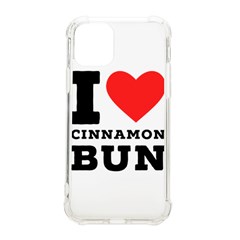 I Love Cinnamon Bun Iphone 11 Pro 5 8 Inch Tpu Uv Print Case