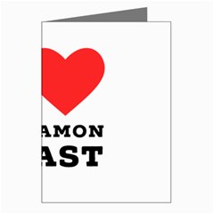 I Love Cinnamon Toast Greeting Cards (pkg Of 8) by ilovewhateva