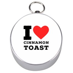 I Love Cinnamon Toast Silver Compasses by ilovewhateva