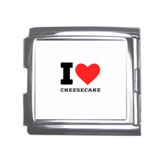I love cheesecake Mega Link Italian Charm (18mm)