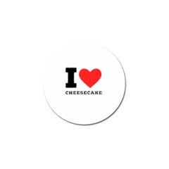 I Love Cheesecake Golf Ball Marker (10 Pack) by ilovewhateva