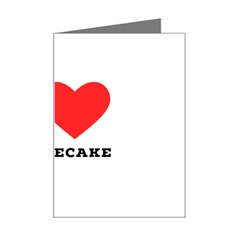 I love cheesecake Mini Greeting Card