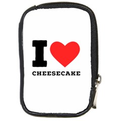 I Love Cheesecake Compact Camera Leather Case by ilovewhateva