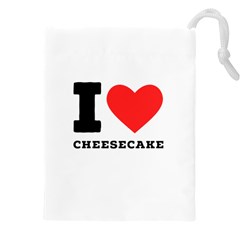 I love cheesecake Drawstring Pouch (5XL)