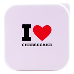 I love cheesecake Stacked food storage container