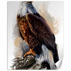 Eagle Art Eagle Watercolor Painting Bird Animal Canvas 16  X 20  by pakminggu