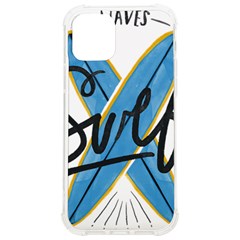 Wave Surfing Surfboard Surfing Iphone 12/12 Pro Tpu Uv Print Case by pakminggu