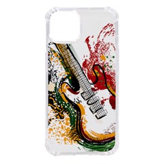 Electric Guitar Iphone 14 Tpu Uv Print Case by pakminggu