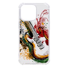 Electric Guitar Iphone 13 Pro Tpu Uv Print Case by pakminggu