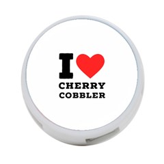 I Love Cherry Cobbler 4-port Usb Hub (two Sides)